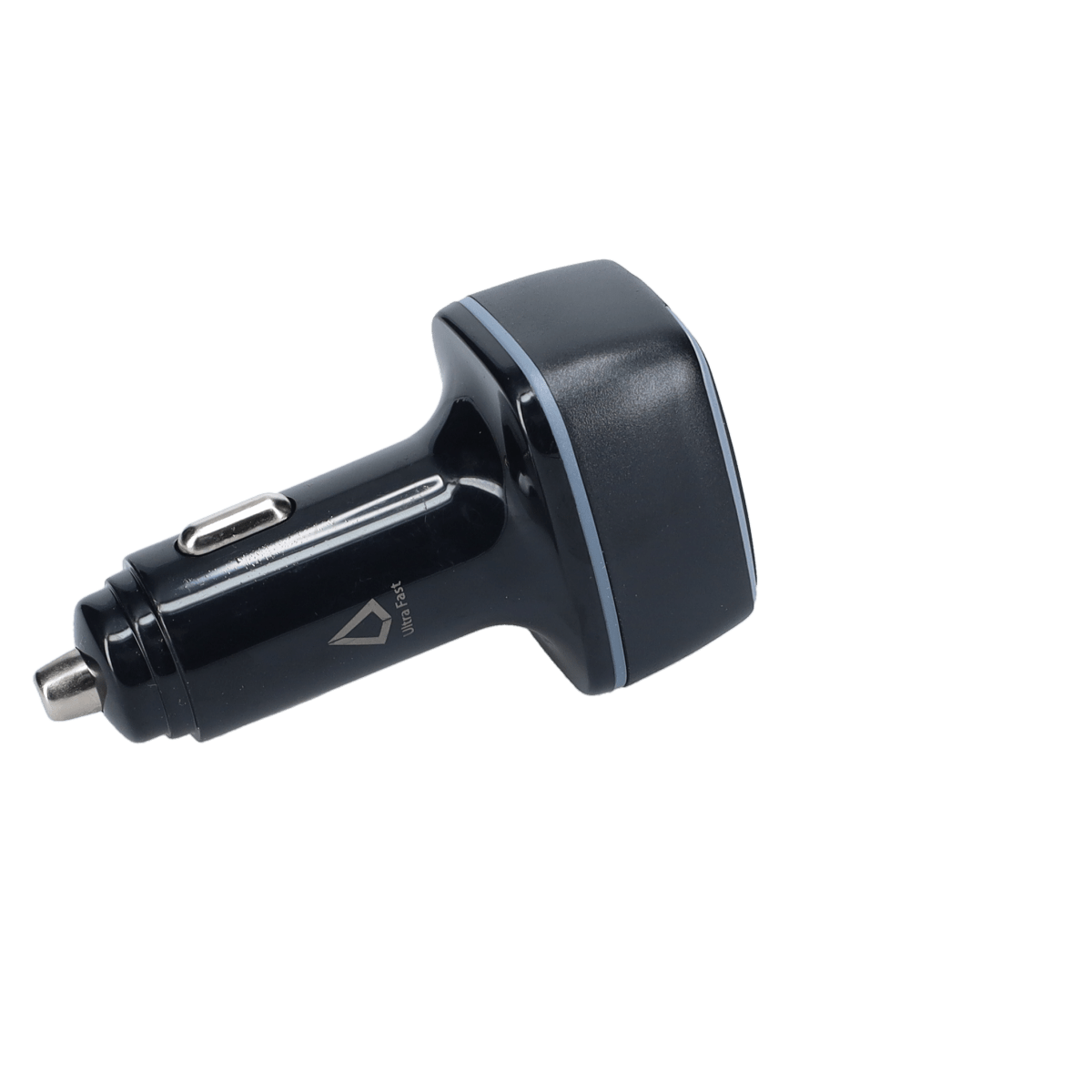 PD Car Charger with 2 extra USB-A ports (18W PD + 12W USB A)