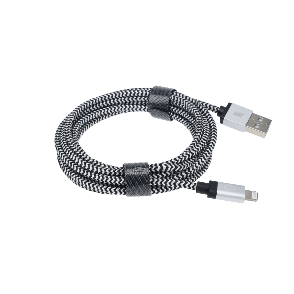 7 Ft. Braided Cable (USB-A to Lightning Cable)