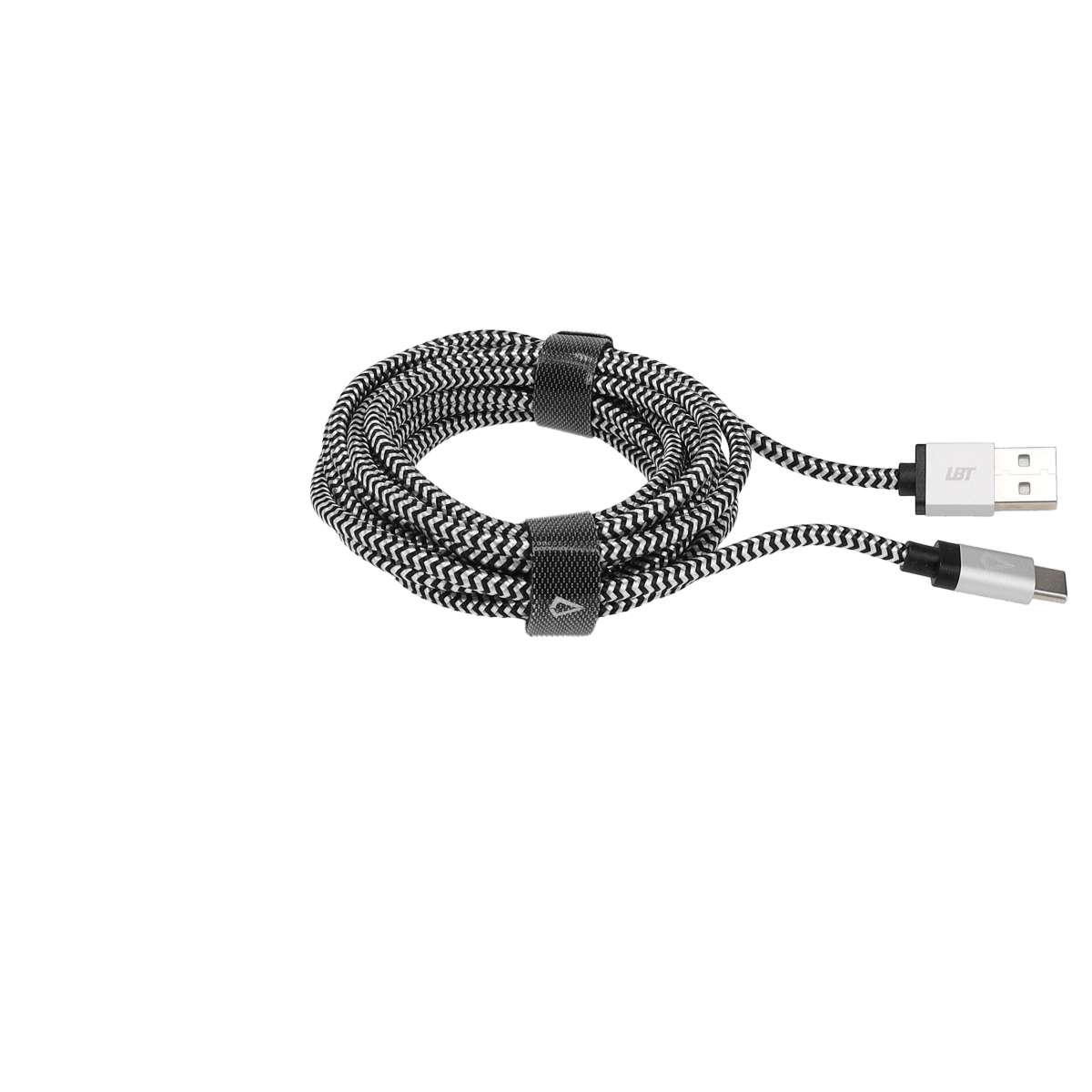 10 Ft. Braided Cable (USB-A to USB-C Cable)
