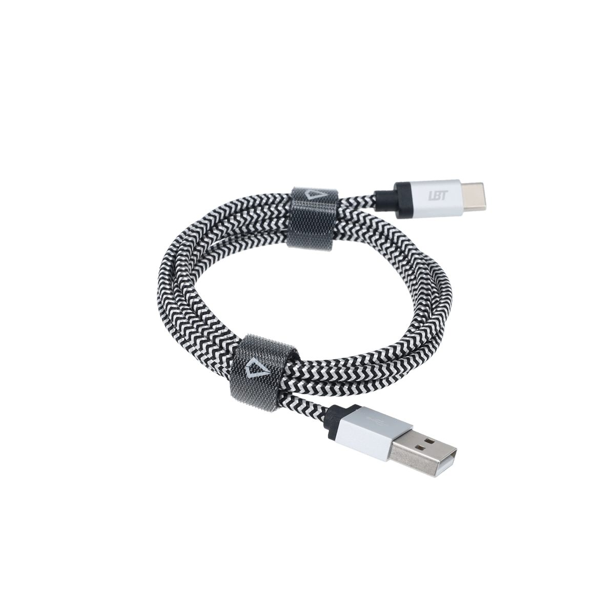 4 Ft. Braided Cable (USB-A to USB-C Cable)