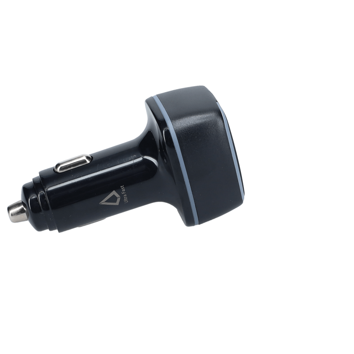 PD Car Charger with 2 extra USB-A ports (18W PD + 12W USB A)