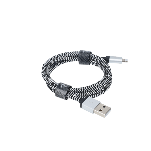 4 Ft. Braided Cable (USB-A to Lightning Cable)