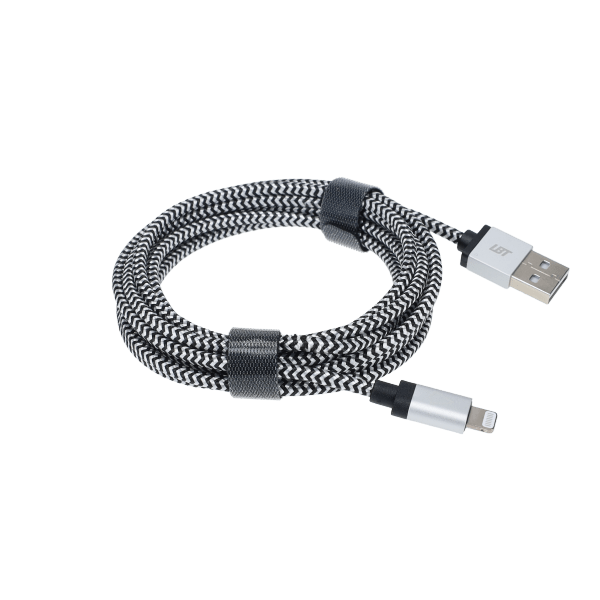 7 Ft. Braided Cable (USB-A to Lightning Cable)
