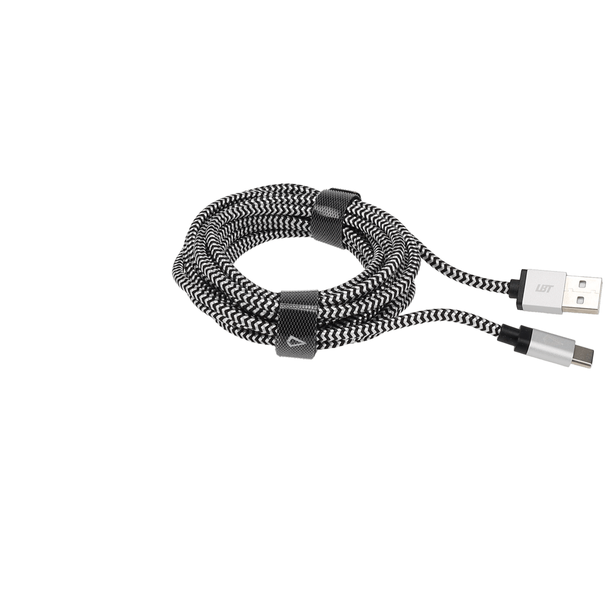 10 Ft. Braided Cable (USB-A to USB-C Cable)