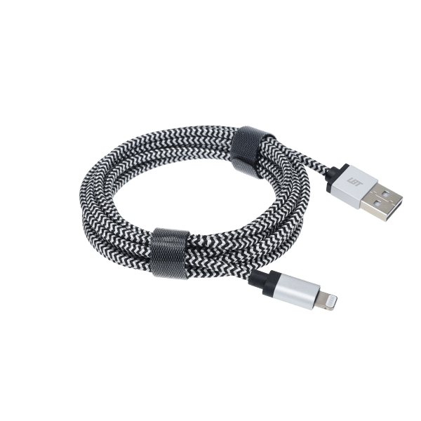 7 Ft. Braided Cable (USB-A to Lightning Cable)