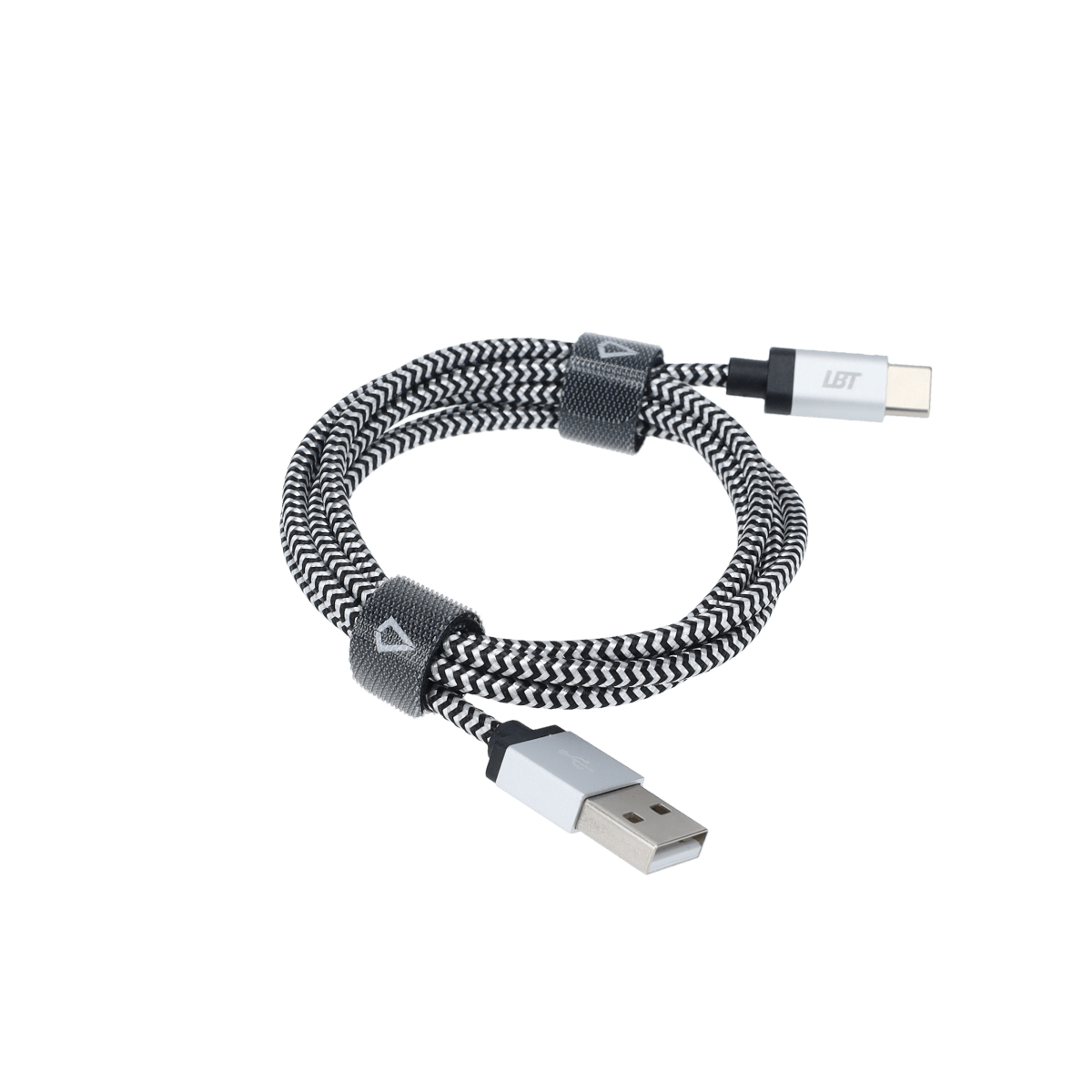 4 Ft. Braided Cable (USB-A to USB-C Cable)