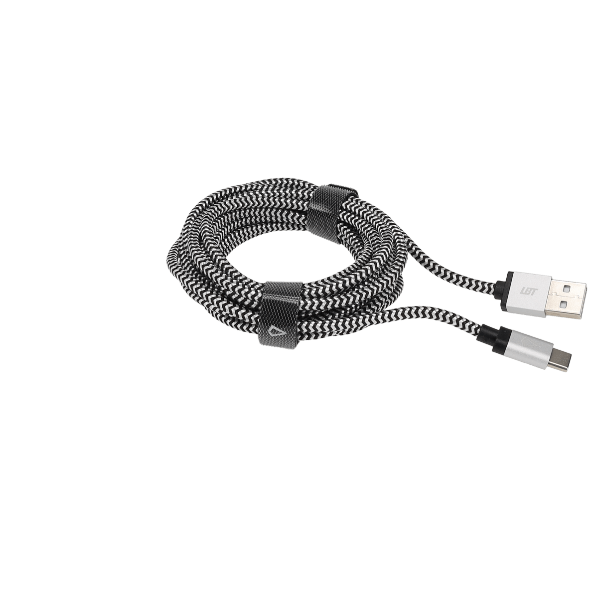 10 Ft. Braided Cable (USB-A to USB-C Cable)