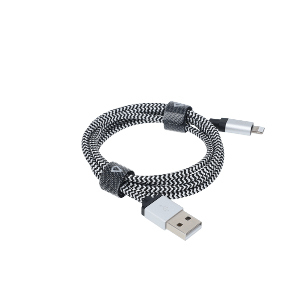 4 Ft. Braided Cable (USB-A to Lightning Cable)