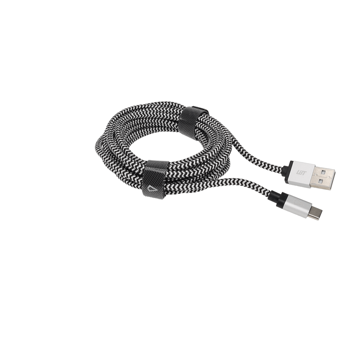 10 Ft. Braided Cable (USB-A to USB-C Cable)