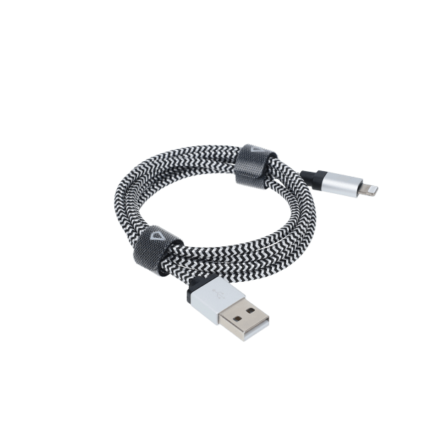 4 Ft. Braided Cable (USB-A to Lightning Cable)