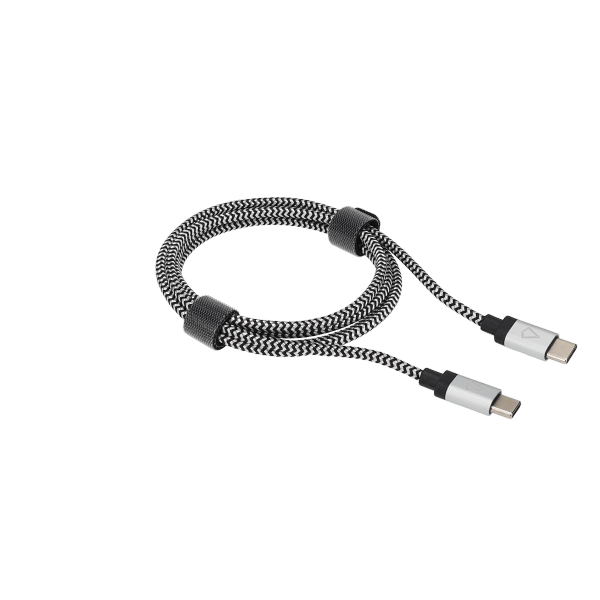 4 ft Braided Cable (USB-C to USB-C Cable)