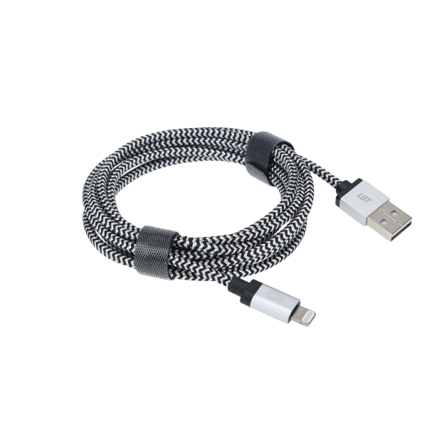 7 Ft. Braided Cable (USB-A to Lightning Cable)