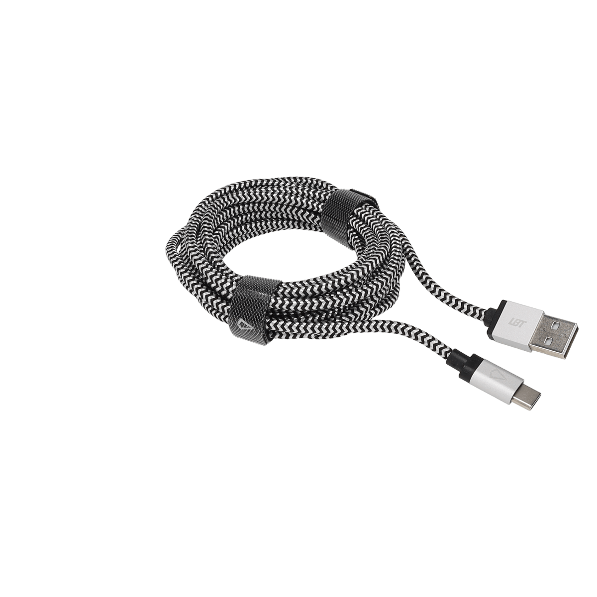 10 Ft. Braided Cable (USB-A to USB-C Cable)