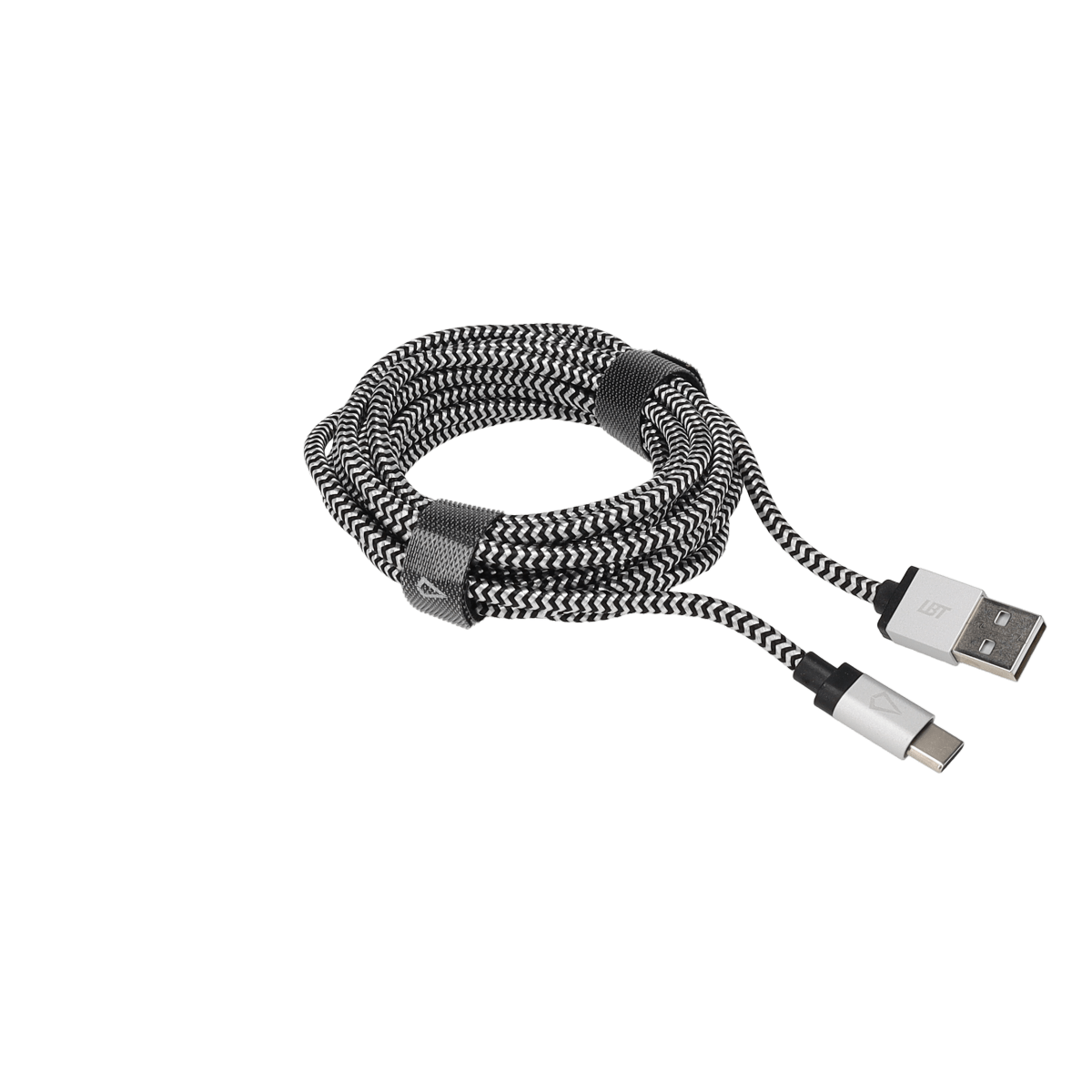 10 Ft. Braided Cable (USB-A to USB-C Cable)