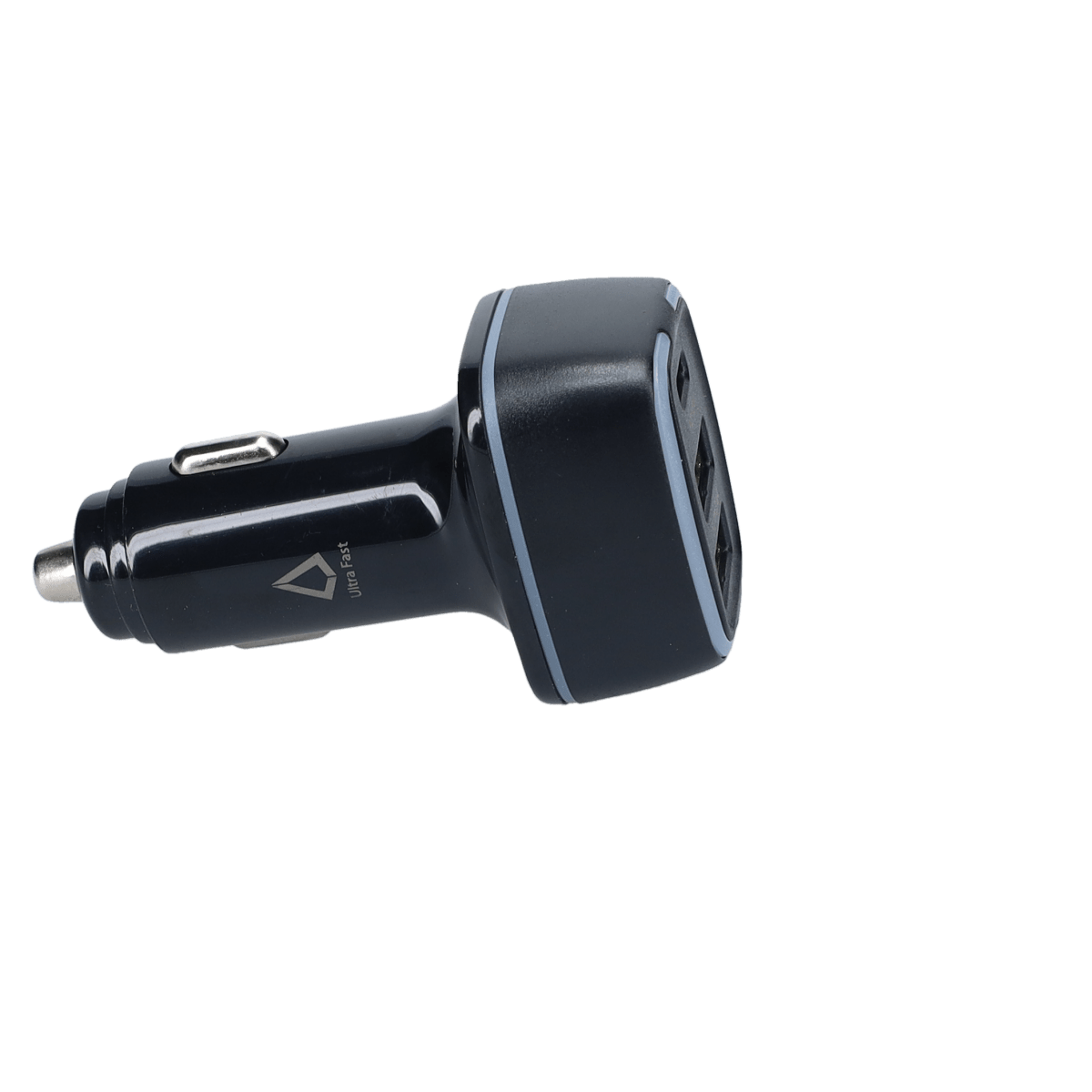 PD Car Charger with 2 extra USB-A ports (18W PD + 12W USB A)