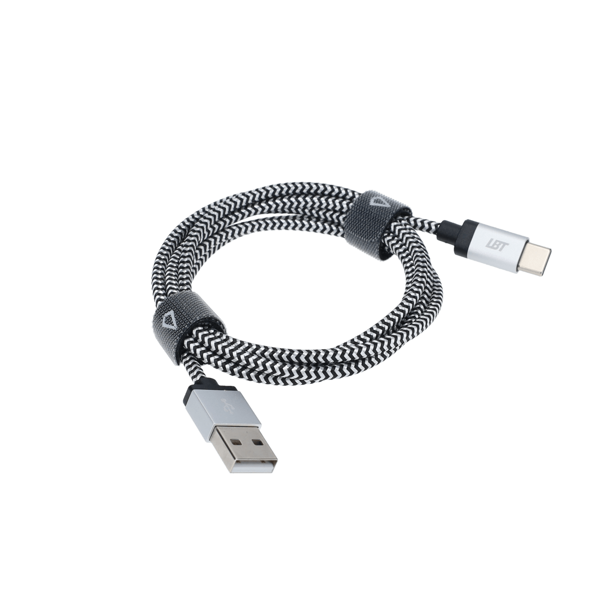 4 Ft. Braided Cable (USB-A to USB-C Cable)