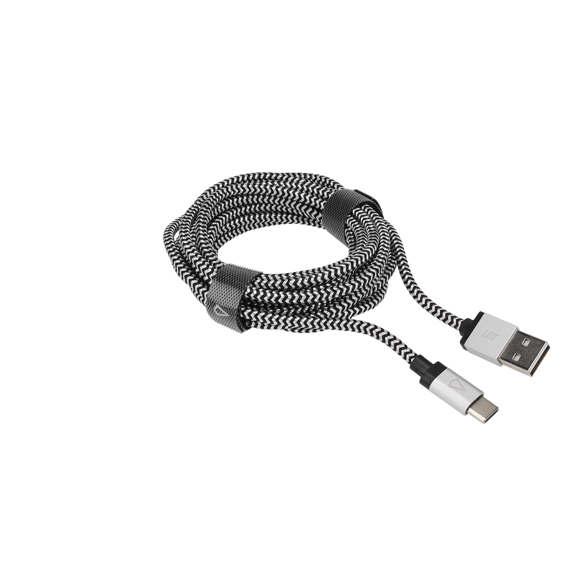 10 Ft. Braided Cable (USB-A to USB-C Cable)