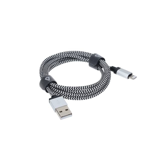 4 Ft. Braided Cable (USB-A to Lightning Cable)