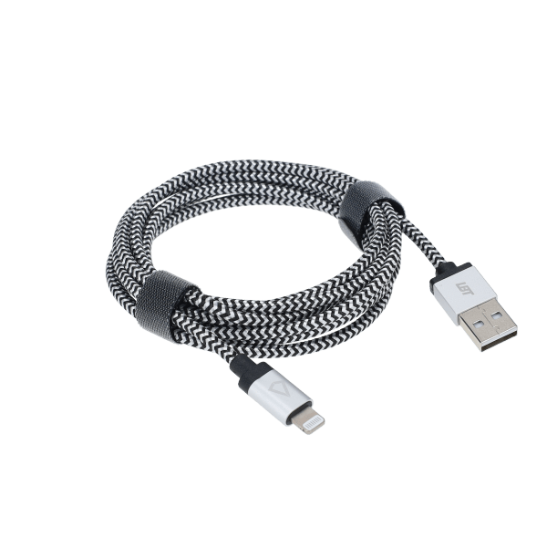 7 Ft. Braided Cable (USB-A to Lightning Cable)