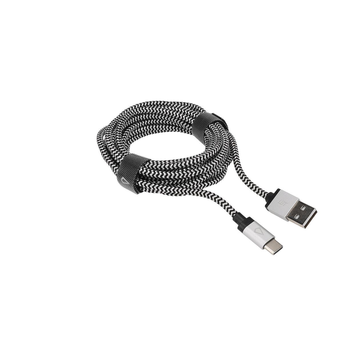 10 Ft. Braided Cable (USB-A to USB-C Cable)