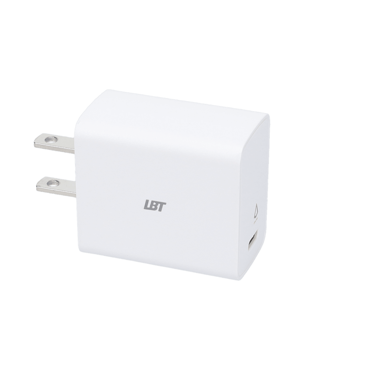 20W PD Wall Charger with 5 Ft Braided Cable (USB-C to USB-C)