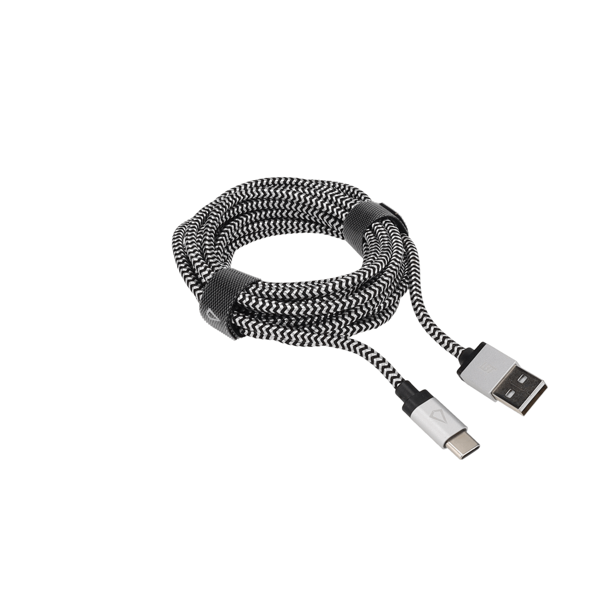 10 Ft. Braided Cable (USB-A to USB-C Cable)