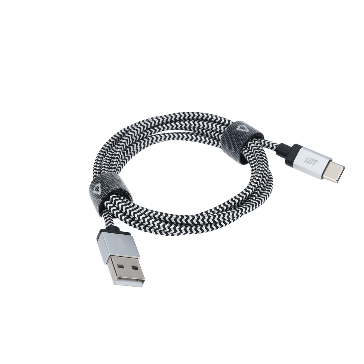 4 Ft. Braided Cable (USB-A to USB-C Cable)