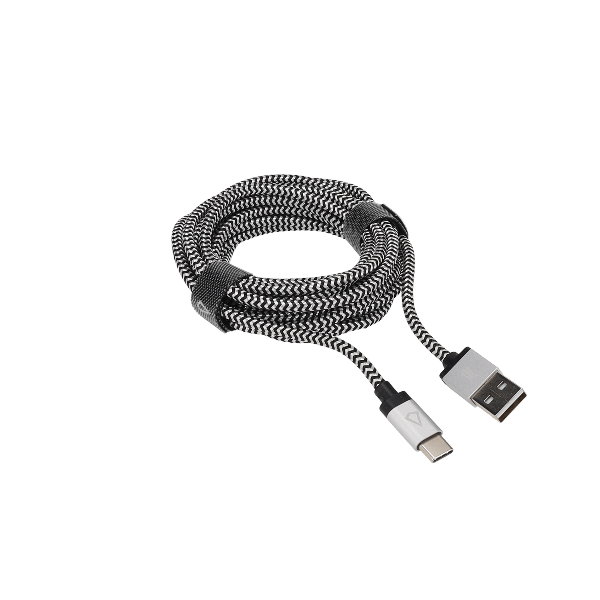 10 Ft. Braided Cable (USB-A to USB-C Cable)