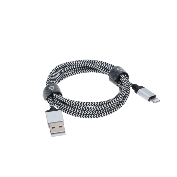 4 Ft. Braided Cable (USB-A to Lightning Cable)