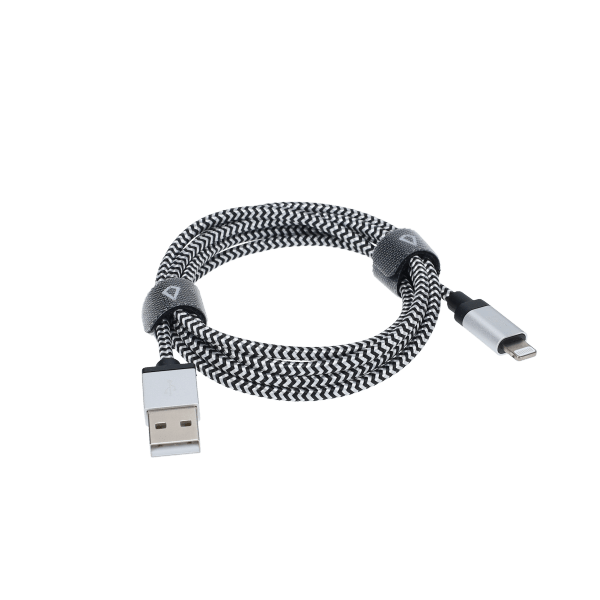 4 Ft. Braided Cable (USB-A to Lightning Cable)