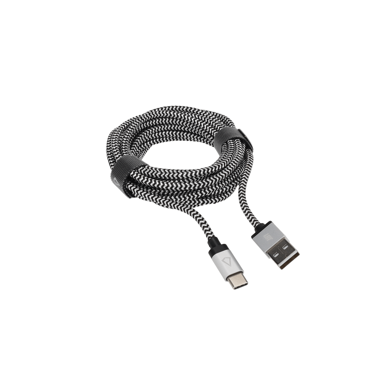 10 Ft. Braided Cable (USB-A to USB-C Cable)