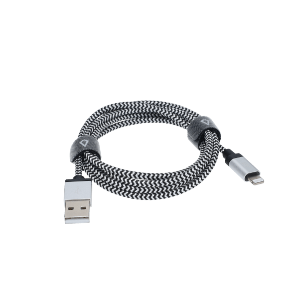 4 Ft. Braided Cable (USB-A to Lightning Cable)