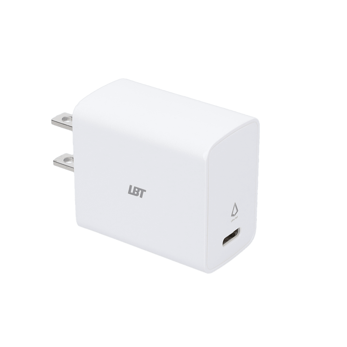20W PD Wall Charger with 5 Ft Braided Cable (USB-C to USB-C)