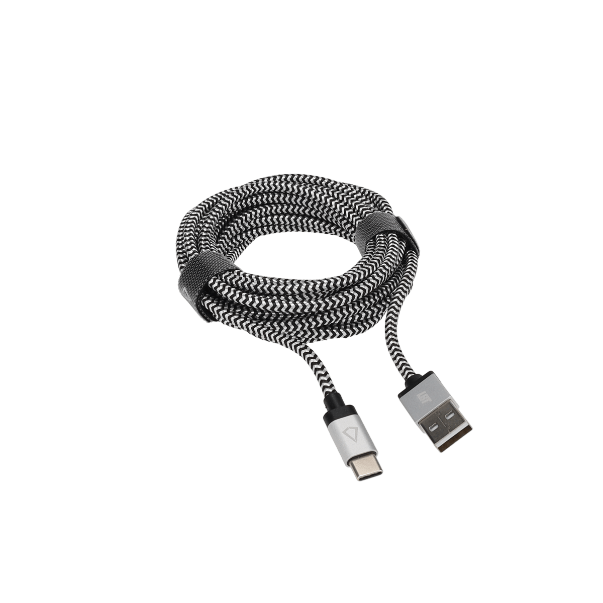 10 Ft. Braided Cable (USB-A to USB-C Cable)