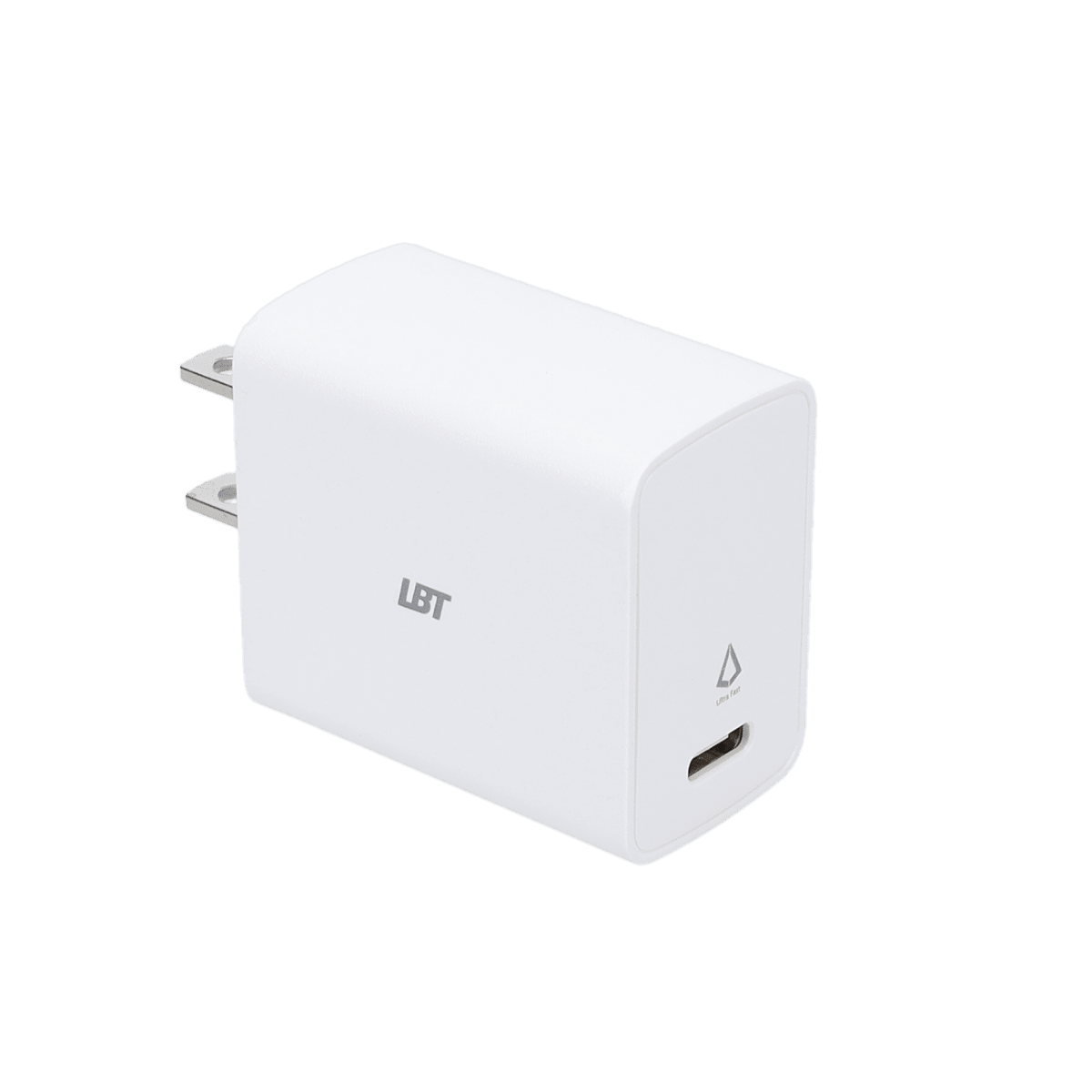 20W PD Wall Charger with 5 Ft Braided Cable (USB-C to USB-C)