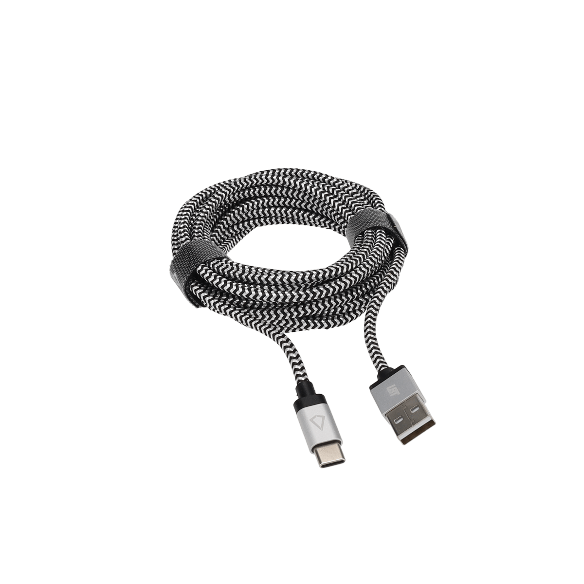 10 Ft. Braided Cable (USB-A to USB-C Cable)