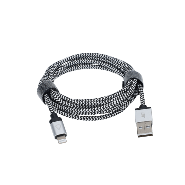 7 Ft. Braided Cable (USB-A to Lightning Cable)