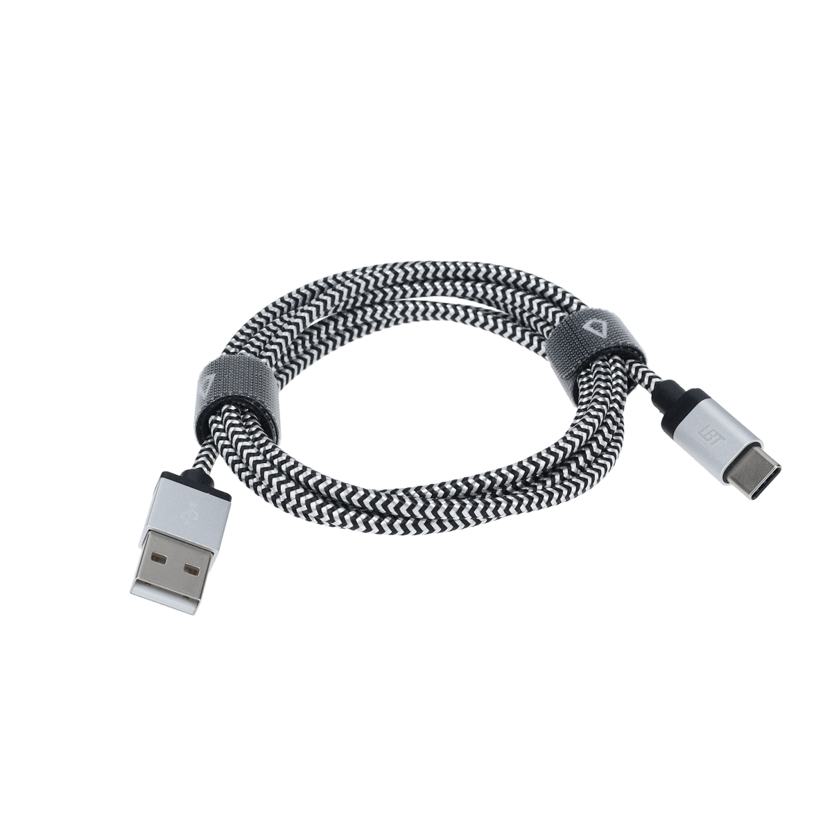 4 Ft. Braided Cable (USB-A to USB-C Cable)