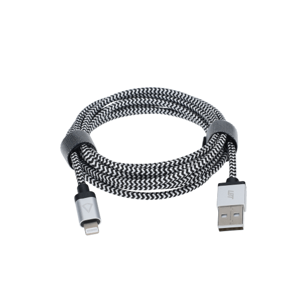 7 Ft. Braided Cable (USB-A to Lightning Cable)