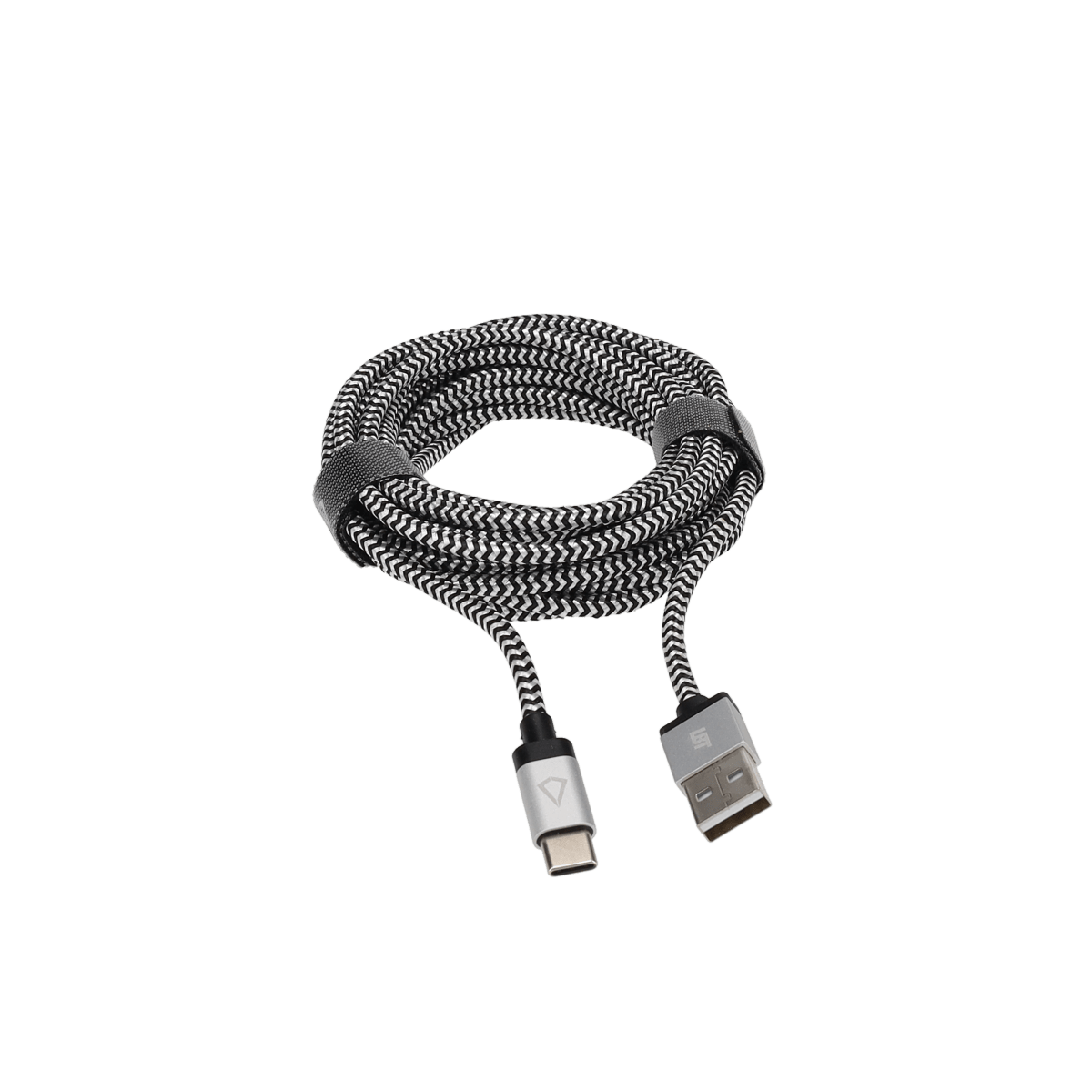 10 Ft. Braided Cable (USB-A to USB-C Cable)