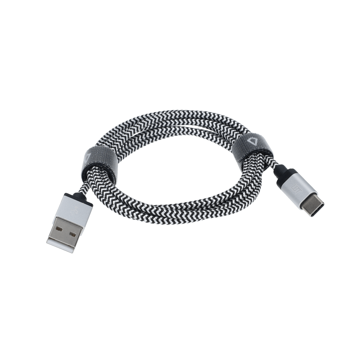 4 Ft. Braided Cable (USB-A to USB-C Cable)