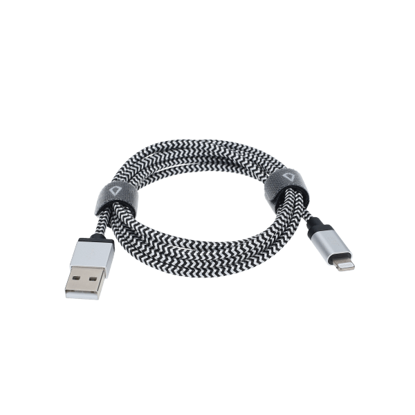 4 Ft. Braided Cable (USB-A to Lightning Cable)