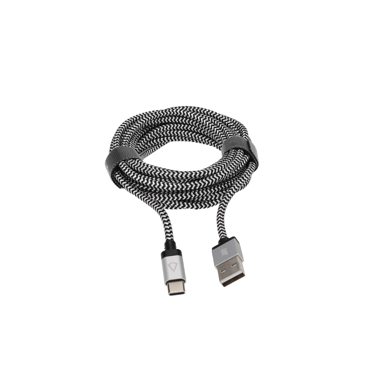 10 Ft. Braided Cable (USB-A to USB-C Cable)