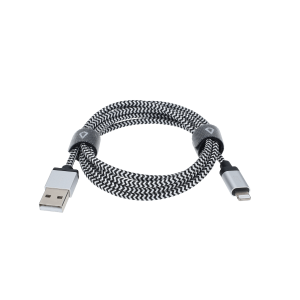 4 Ft. Braided Cable (USB-A to Lightning Cable)
