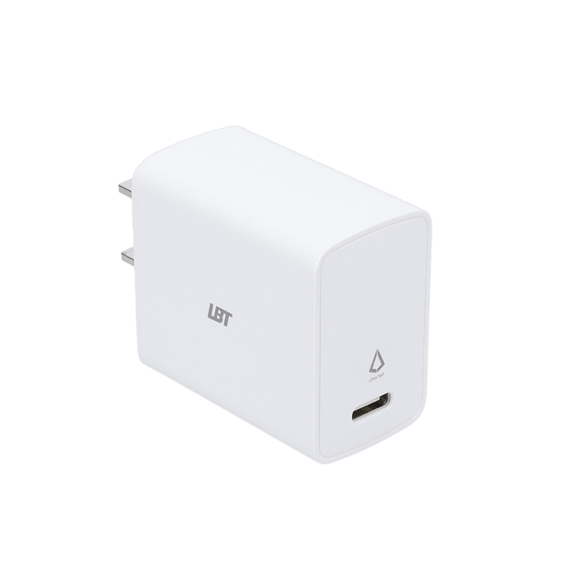 20W PD Wall Charger with 5 Ft Braided Cable (USB-C to USB-C)