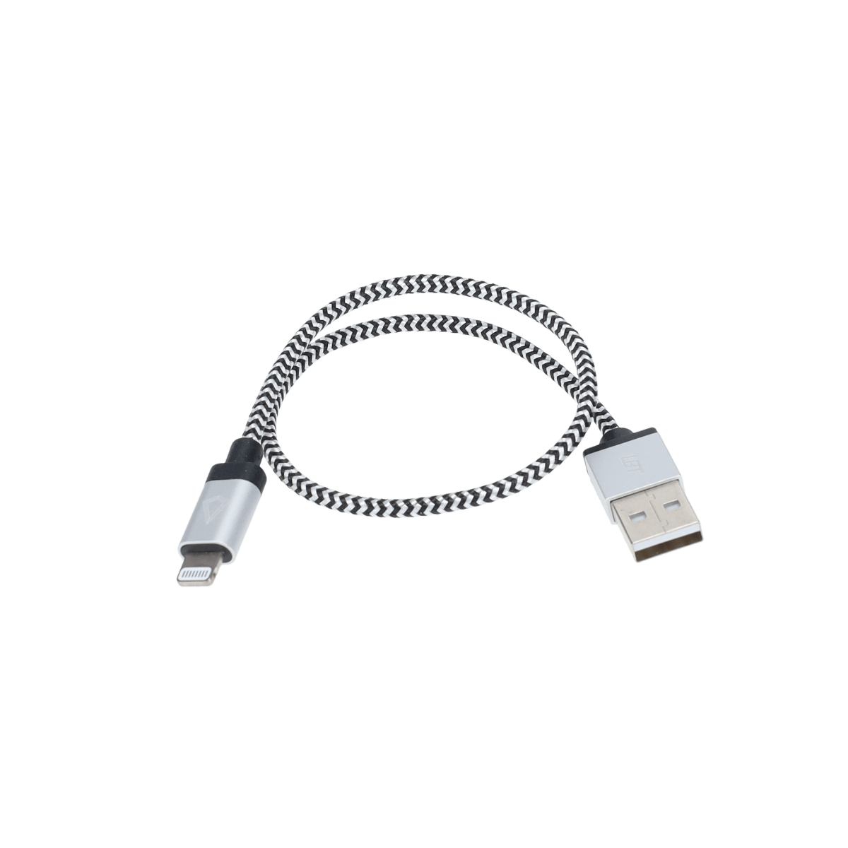 1 ft Braided Cable (USB-A to Lightning Cable)