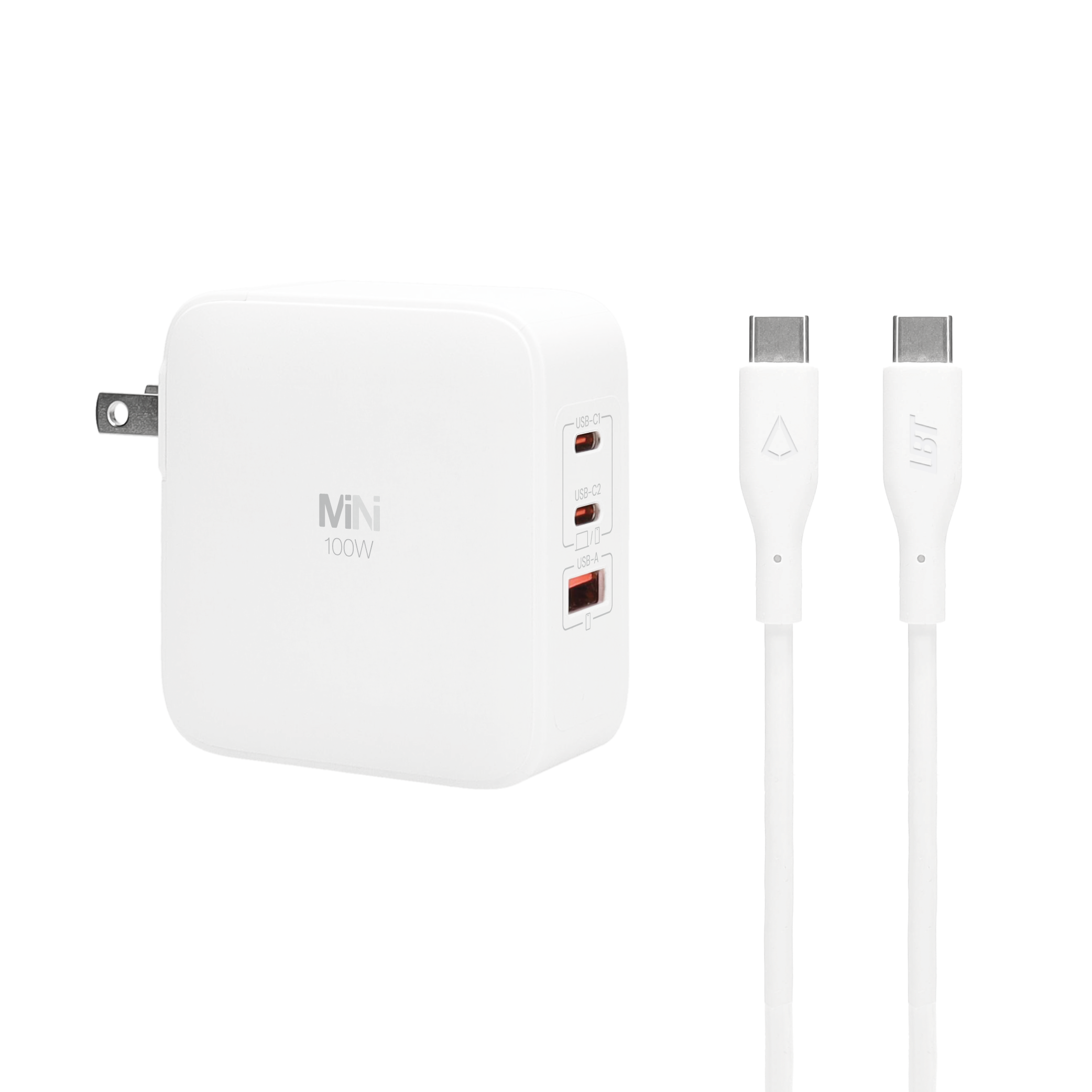 3-Port 100W Wall Charger & Cable