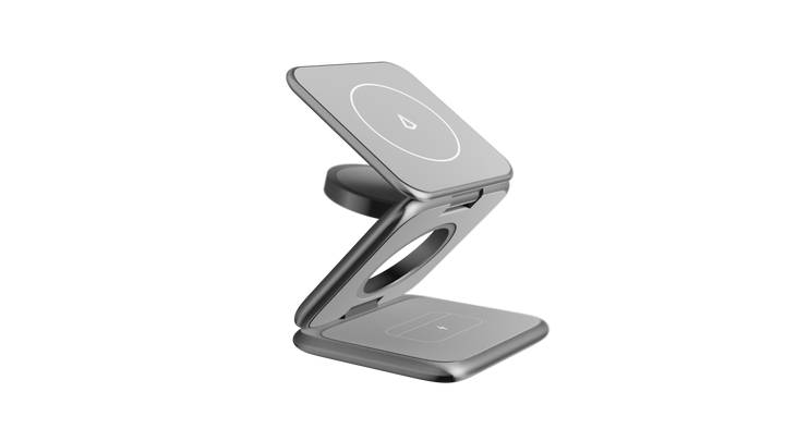 Mag Stream 3-in-1 Magnetic Charging Desktop Stand