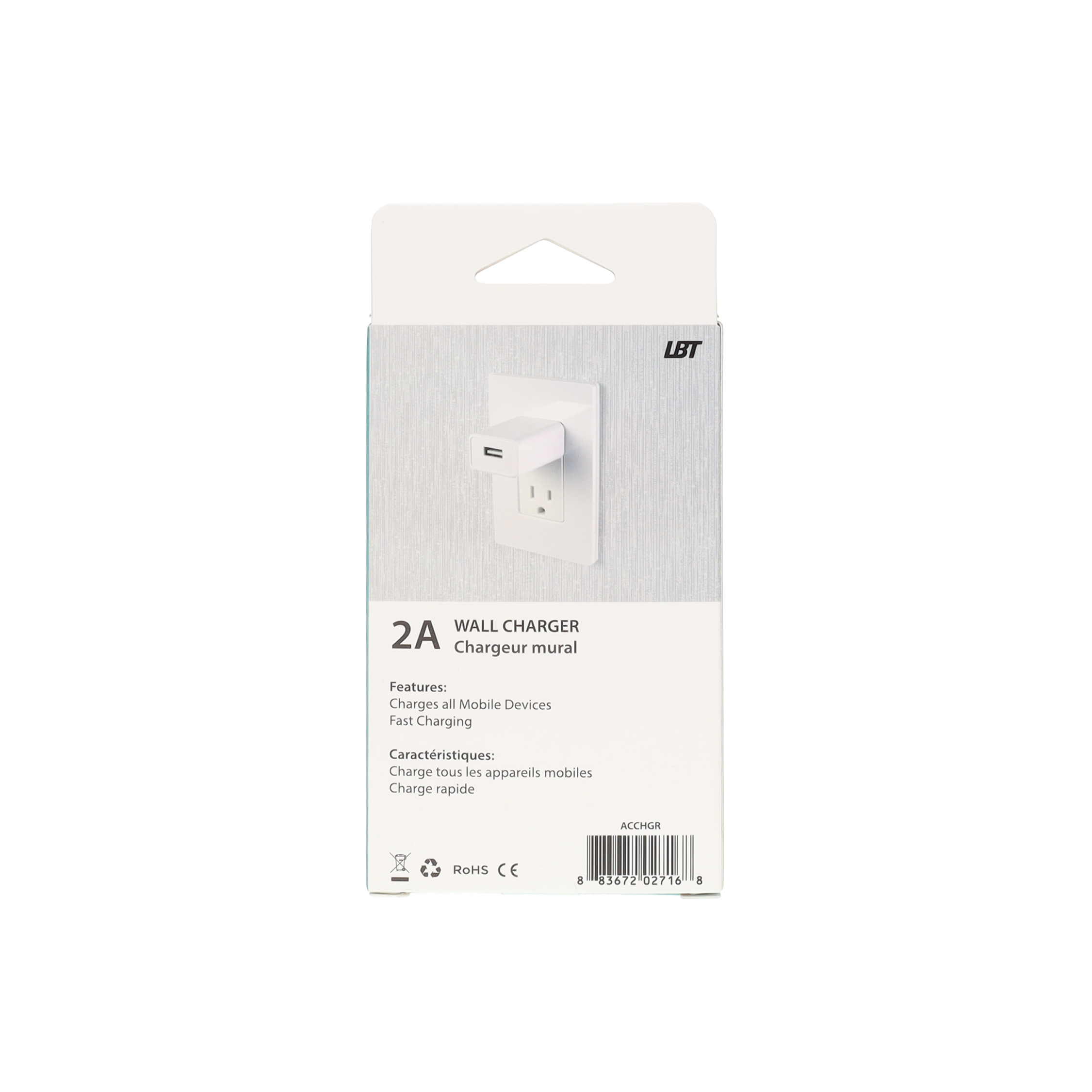 2A Wall Charger