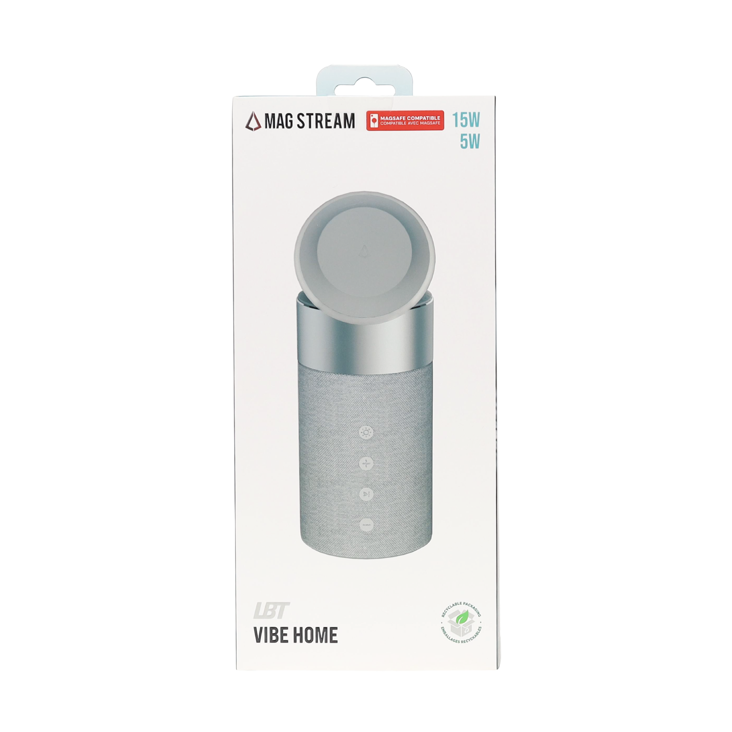 Vibe Home 3-in-1 Magnetic Charging Bluetooth Speaker